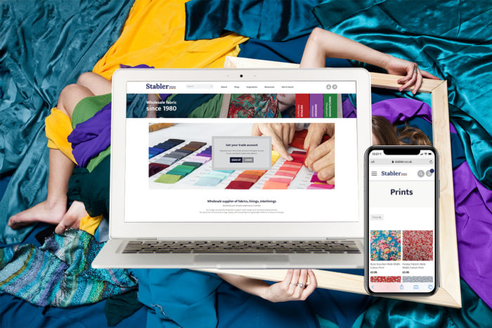 Stabler Textiles Website and Mobile