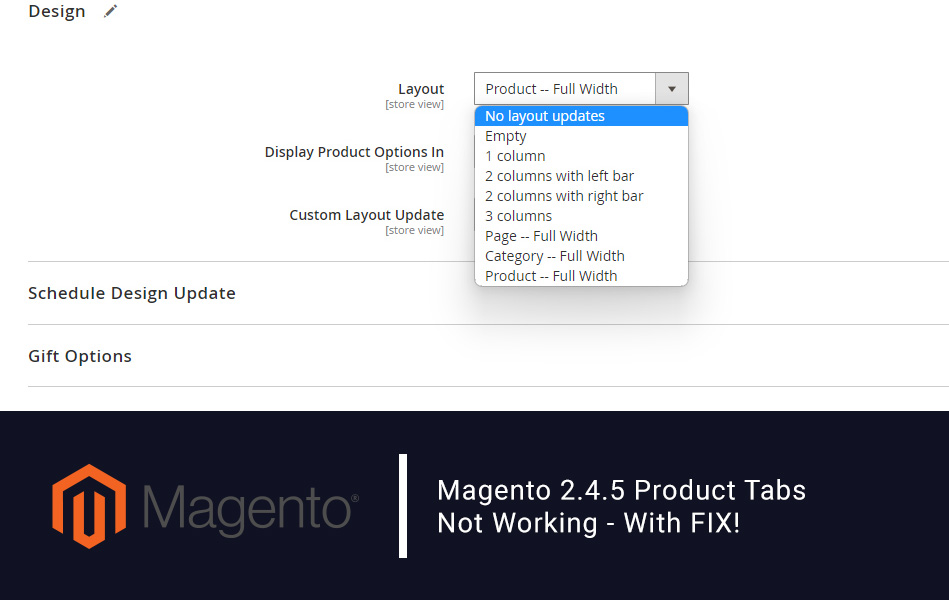 Magento 2.4.5 Product Tabs Issue - FIX